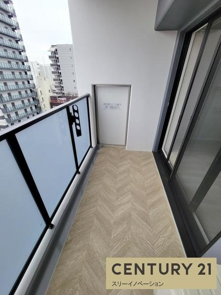 Louis Residence 弁天町のバルコニー|★明るいバルコニー★