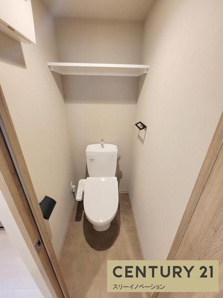 Louis Residence 弁天町のトイレ|★温水洗浄暖房便座付き★