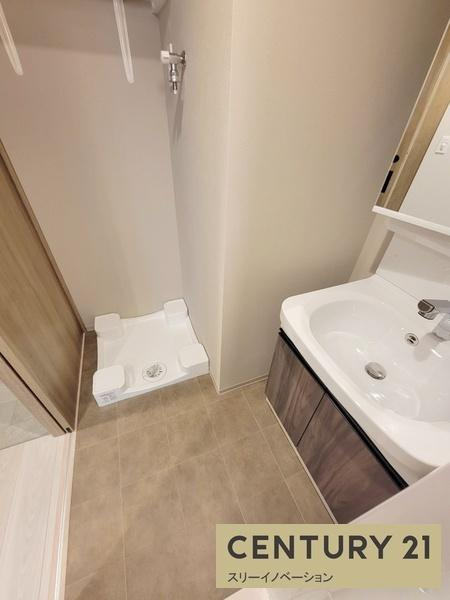 Louis Residence 弁天町の洗面所|★水廻りこんな感じです★