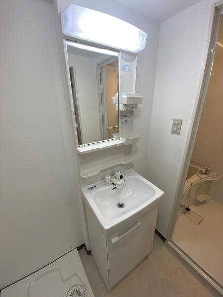 川忠ビルの洗面所|★室内洗濯機置場★