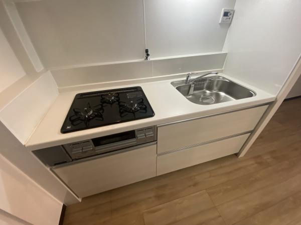川忠ビルのキッチン|★3口ガスコンロ★
