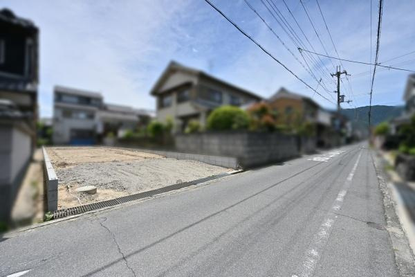 リーブルガーデン新庄 ／新築一戸建の前面道路含む現地写真|■現地撮影写真■