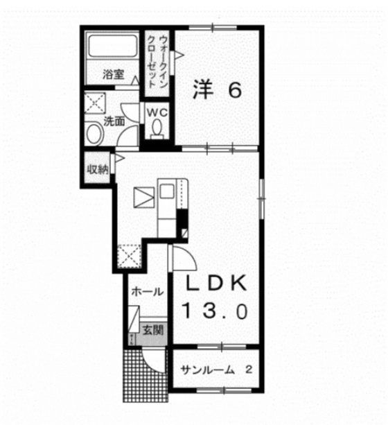 シャン・フィオーレの間取り