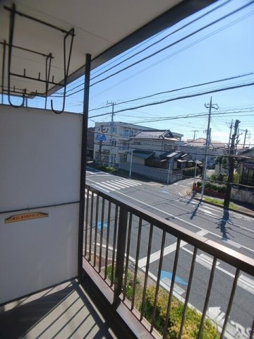 メゾン笠原のバルコニー
