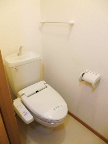 メゾングレイスＢのトイレ
