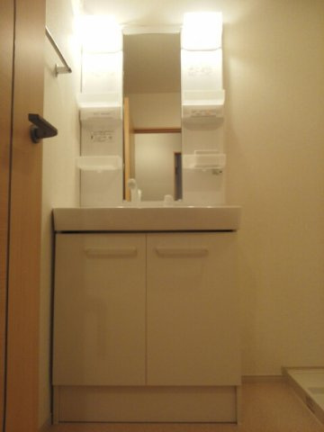 ソーレ２号館の洗面所