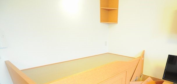 レオパレスグランデカーサの寝室