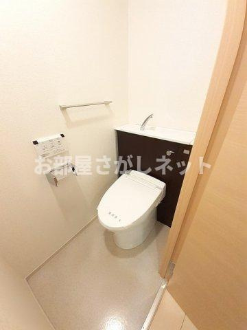 フェリスティ竹沢【おとり物件なし】#学生・社会人にオススメ！初期費用分割払いOK！のトイレ