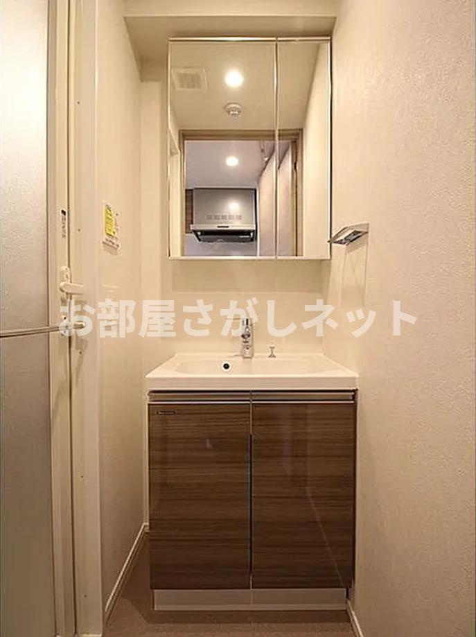 プレール・ドゥーク大山駅前【おとり物件なし】#学生・社会人にオススメ！初期費用分割払いOK！の独立洗面台|※別のお部屋のお写真です