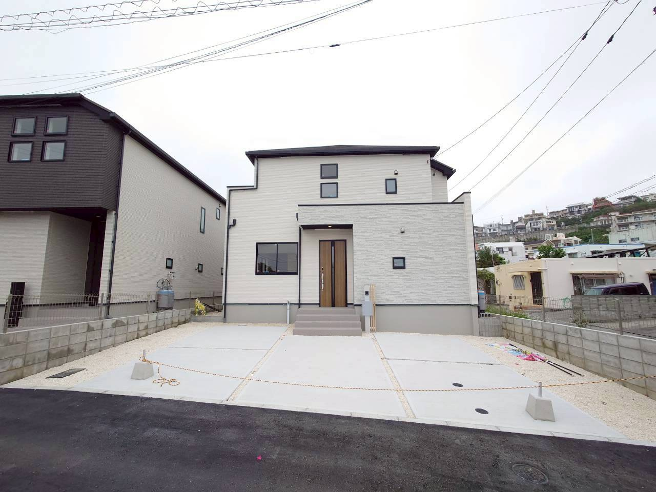 ★★沖縄市桃原-①号棟（全2棟）の外観|建物外観を気になさる方へ、見た目の良い物件です