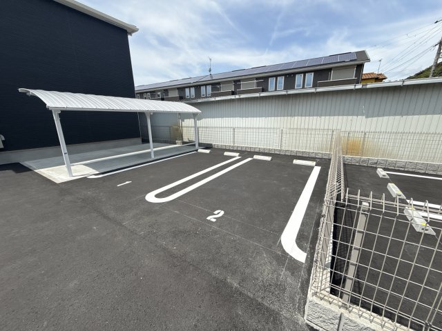 ル・レスト池田の駐車場