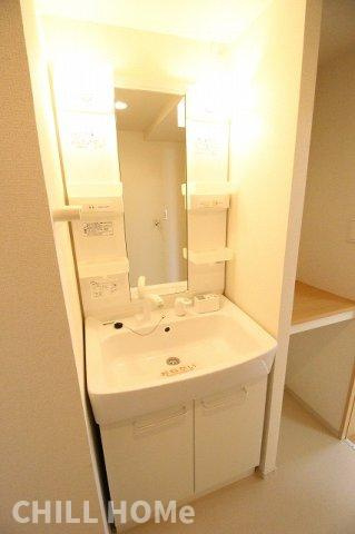 ホワイト・パレスⅡの洗面所|当社、チルホームのHPもご覧ください(^^)/物件情報多数♪