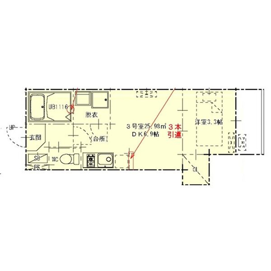 【間取り】 | ハーモニーテラス塩池町Ⅱ