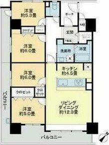 Sophia　Garden博多の間取り