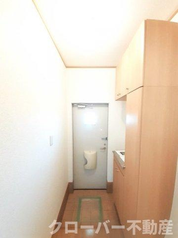 フラット・ハイム　Ｅの玄関