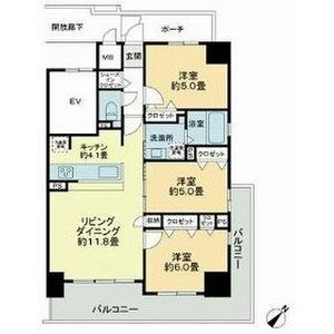 Sophia　Garden博多の間取り