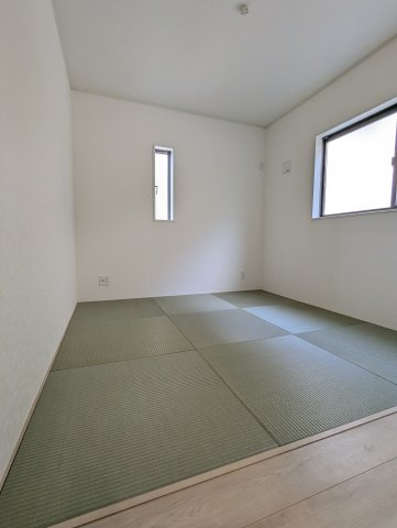 笠間市旭町　第９の和室|1階和室は、リビングと離れており静かで落ち着く空間です（同施工物件）