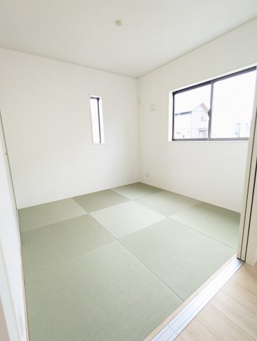 笠間市旭町　第９の和室|1階和室は、リビングと離れており静かで落ち着く空間です