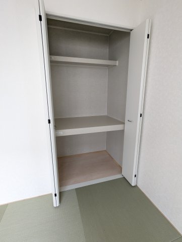 笠間市旭町　第９の収納|和室にもしっかりとした収納があり、すっきりお部屋をお使いいただけます。