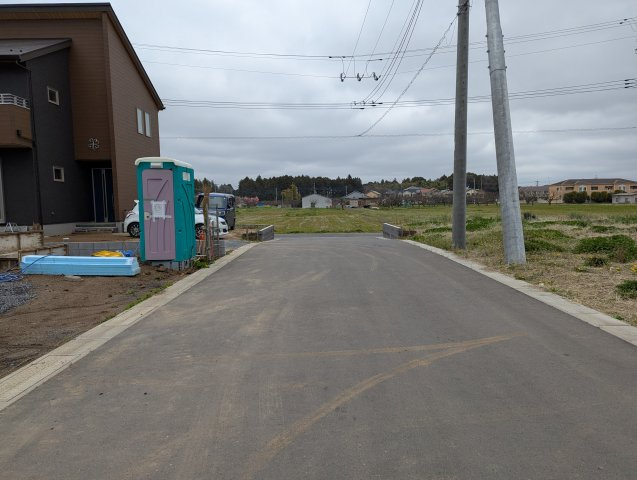 笠間市旭町　第９の前面道路含む現地写真|前面道路含む現地写真です