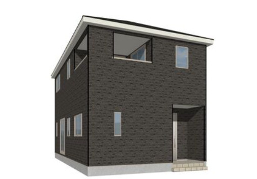 笠間市旭町　第９の外観パース|１号棟外観！近隣類似物件ご内覧可能です！！お気軽にお問い合わせください。