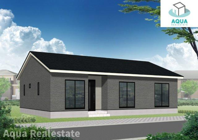 高松市上天神町の新築一戸建の完成予想図|外観の完成予想図です