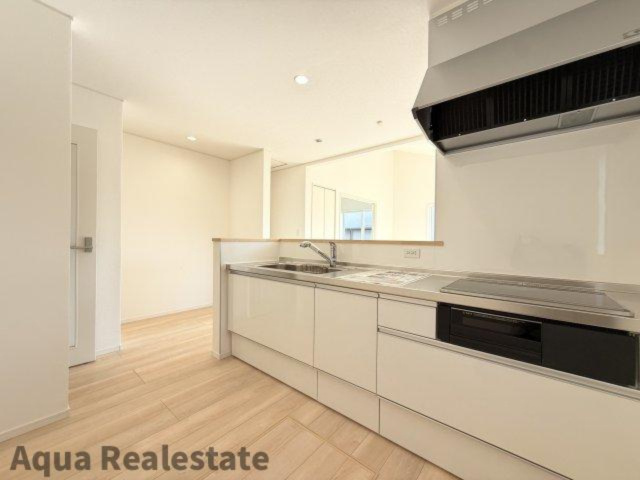 高松市上天神町の新築一戸建のキッチン|キッチンです　※同仕様モデルハウス写真