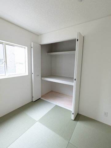 笠間市旭町　第９の和室|和室にもしっかりとした収納があり、すっきりお部屋をお使いいただけます。