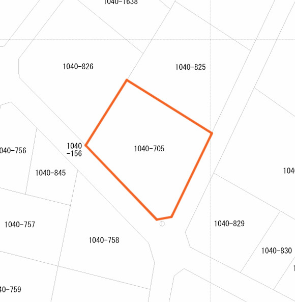 吾妻郡嬬恋村大字鎌原　売土地の区画図