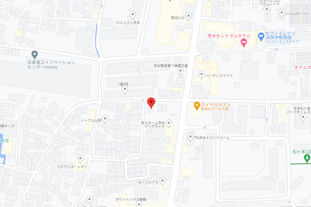 サニーレジデンス茨木の地図