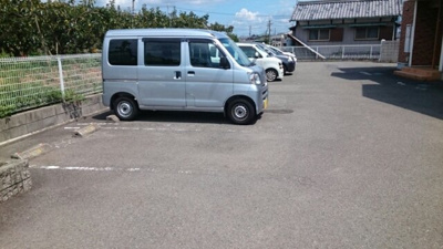 【駐車場】 | Ｍ’ｓソレイユ | カースペースがあります