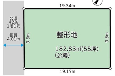 世田谷区成城9丁目の区画図|落ち着いた住環境に位置し、永く快適に暮らせるロケーションです。