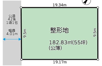 【区画図】 | 世田谷区成城9丁目 | 落ち着いた住環境に位置し、永く快適に暮らせるロケーションです。