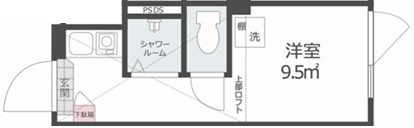 ノースヒル新宿ウエストの間取り