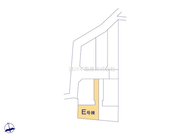 八王子市　弐分方町　新築一戸建て　１１期の区画図|～全7棟の新しいコミュニティが誕生～