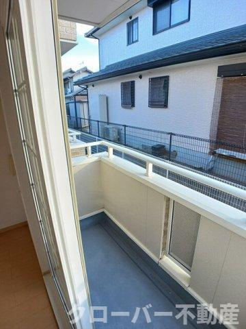 リバティハウスＣのバルコニー