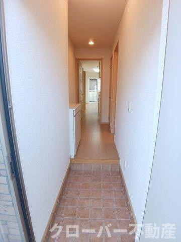 リバティハウスＣの玄関