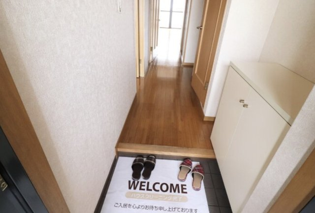 リシェス城崎の玄関