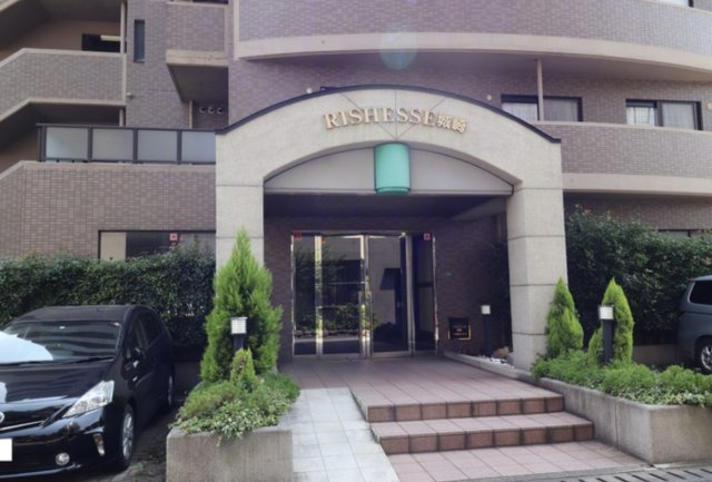 リシェス城崎のエントランス
