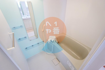 【浴室】 | ハイツ飯泉B棟 | うれしいバス・トイレ別です　※参考写真です