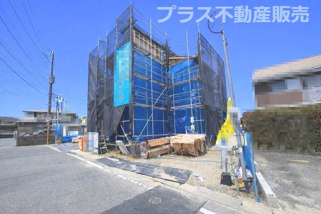 【外観】 | 春日市須玖南5丁目2期　2号棟（全2棟）【仲介手数料無料・0円】 | 建築中の物件は、お近くのモデルハウスも一緒にご覧頂けます。