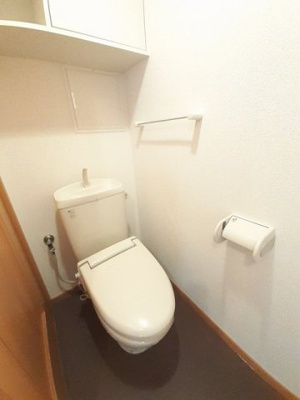 【トイレ】 | レジデンス・丸栖Ⅰ | 落ち着いた色調のトイレです