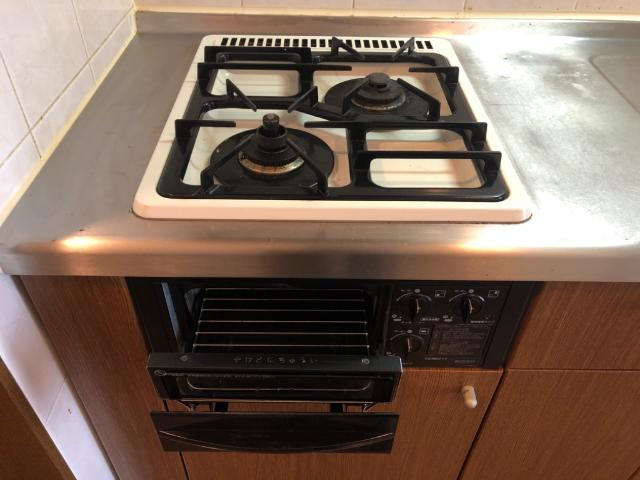 ビアンヒルズのキッチン|ガスコンロ（イメージ）