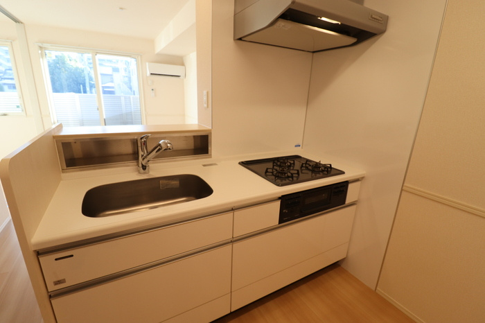 熊本市南区南高江２丁目のアパートのキッチン