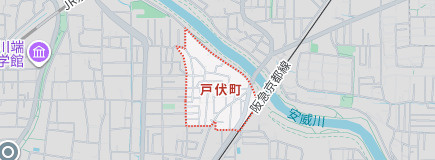 (仮称)フジパレス戸伏町Ⅱの地図