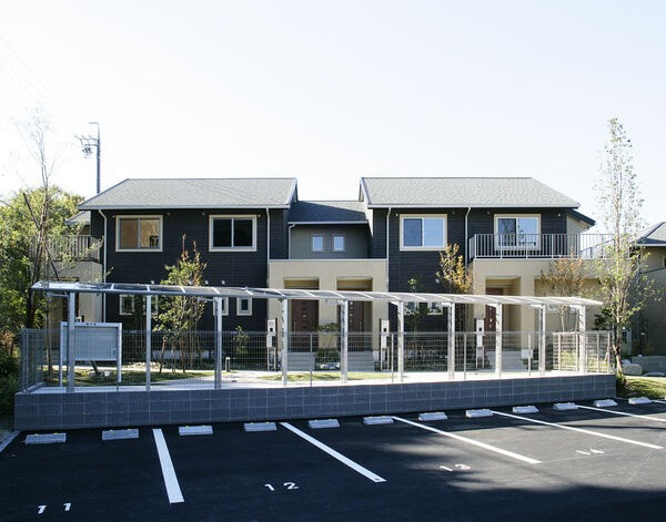 Green Court社が丘Ａの駐車場