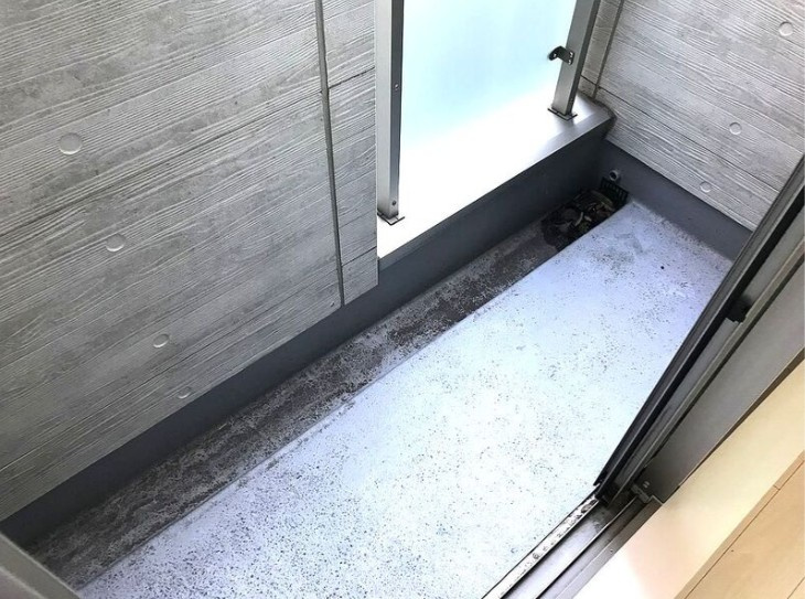 Glanz小石川のバルコニー