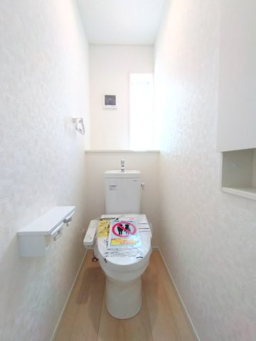 東海村村松　第４のトイレ|2階トイレです。（同施工物件）