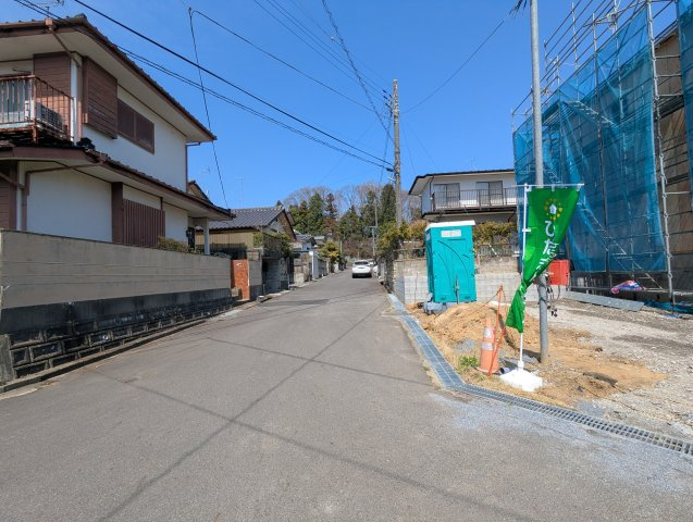 東海村村松　第４の前面道路含む現地写真|前面道路含む現地写真です