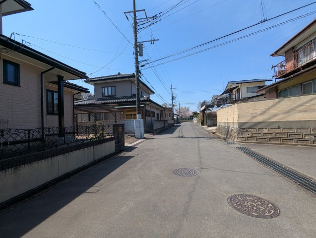 東海村村松　第４の前面道路含む現地写真|前面道路含む現地写真です